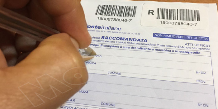 raccomandata fa fede data invio o ricezione