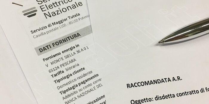 Modulo disdetta Enel per decesso PDF